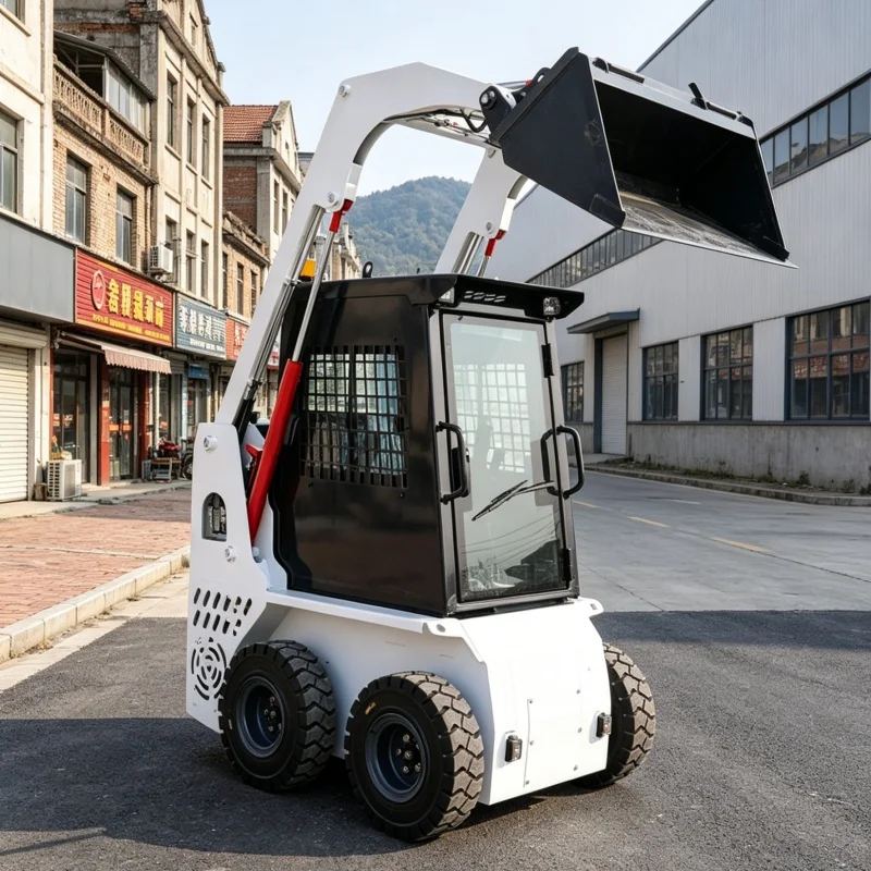 Customized Sanitation Skid Steer Loader, Waste Transfer Skid Steer Loader, Sanitation Skid Steer Equipment