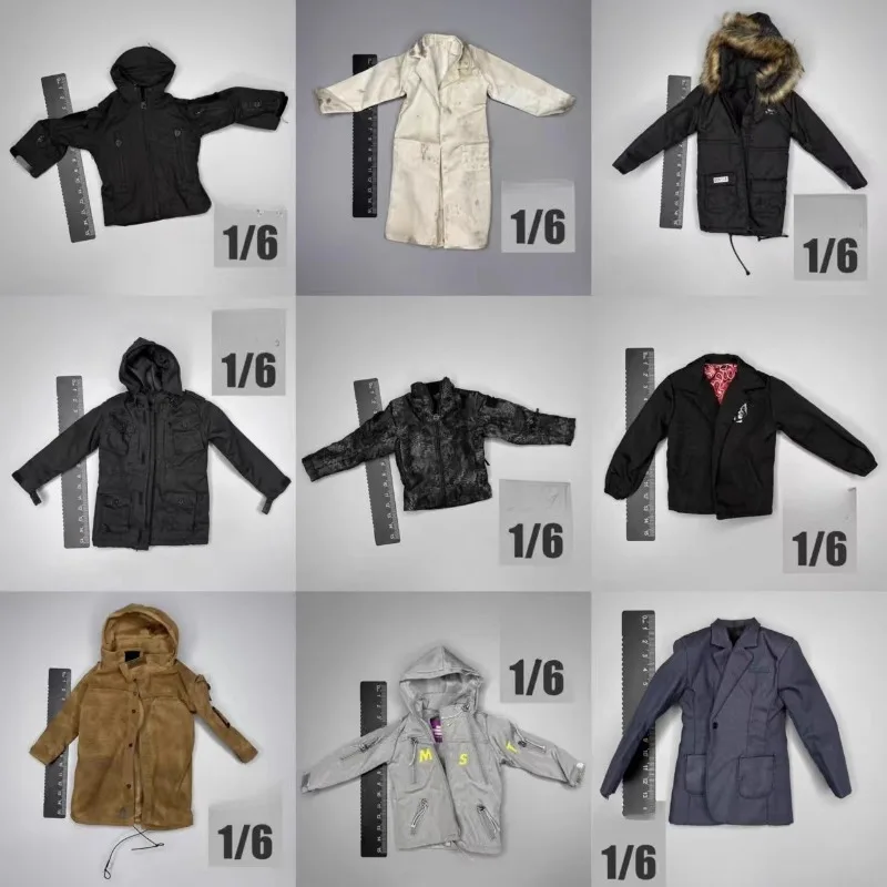 

1/6 весы солдата, несколько стилей верхней одежды, модная куртка, модель одежды для 12-дюймовых фигурок, декор куклы