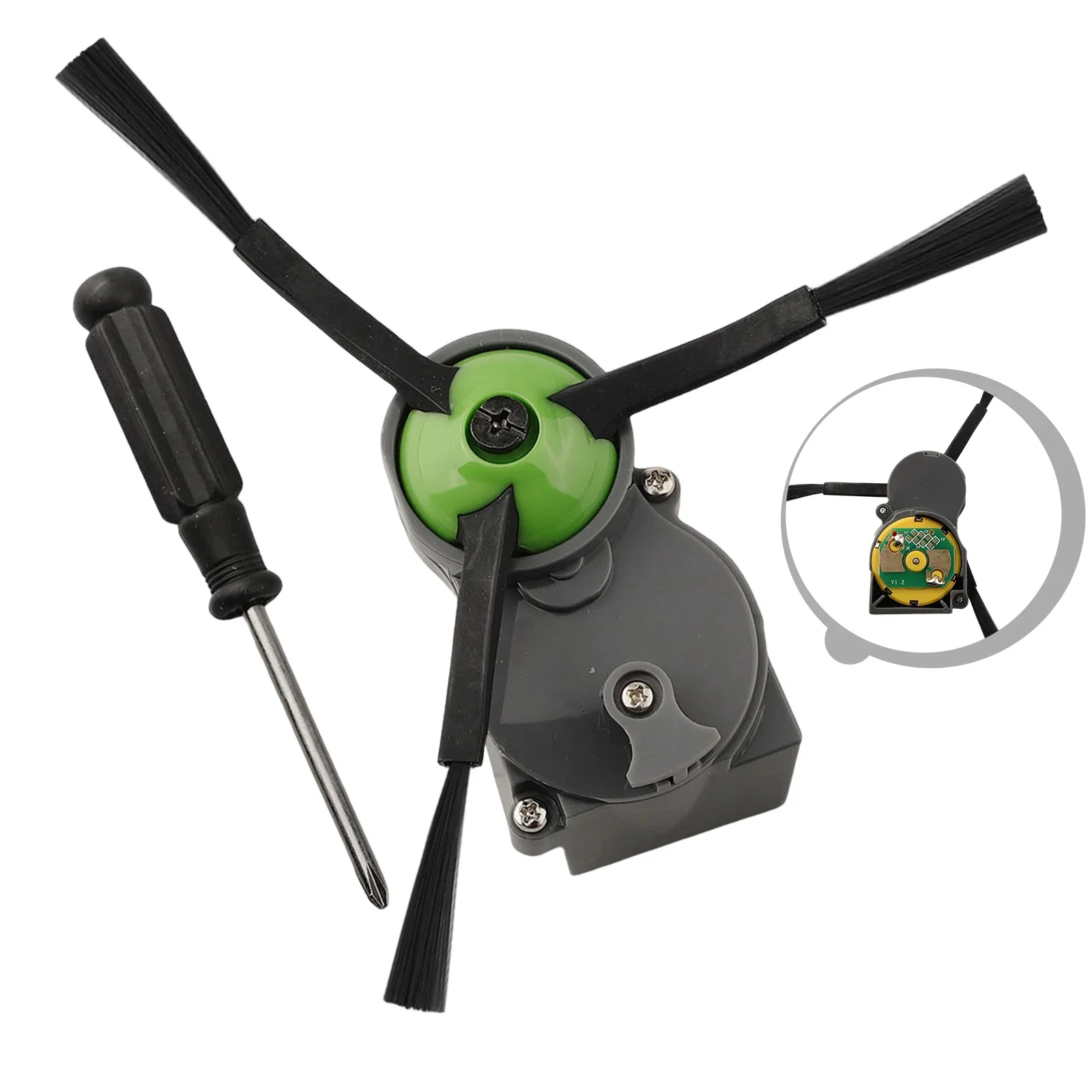 Replacement Side Brush Motor for Roomba J Series Module e5 e6 i1 For i3 i4 i5 i6 i7 i8 Compatible with 500+ Models