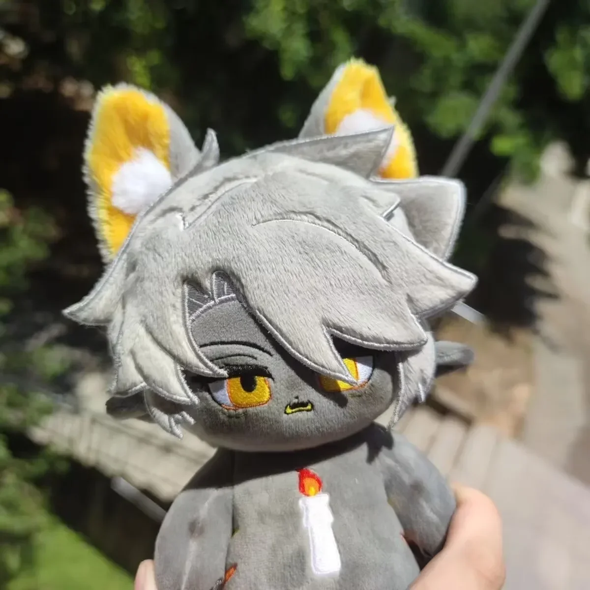 Game Sky Children of the Light 20 cm simpatico gatto nero peluche corpo bambola cartone animato vestire cotone figure giocattolo bambole giocattolo regalo cosplay