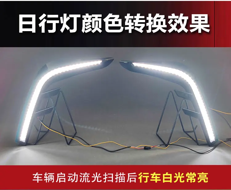 car bumper headlight for Toyota camry daytime light 2024~2026y DRL car accessories LED headlamp for Aurion fog light view 4