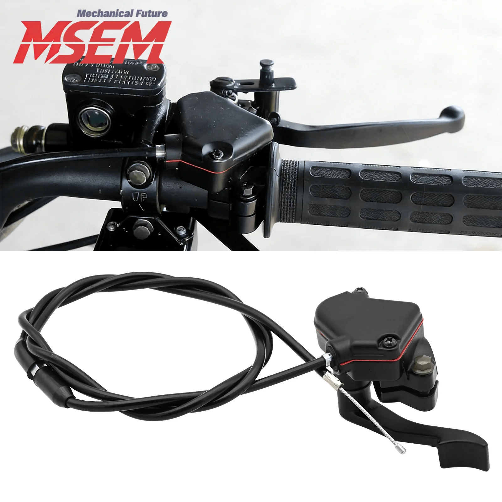 Thumb Throttle Cable Accelerator Control Assembly For TaoTao ATV Quad Go Kart Dirt Bike 125cc 150cc 200cc 250cc 300cc Motorcycle