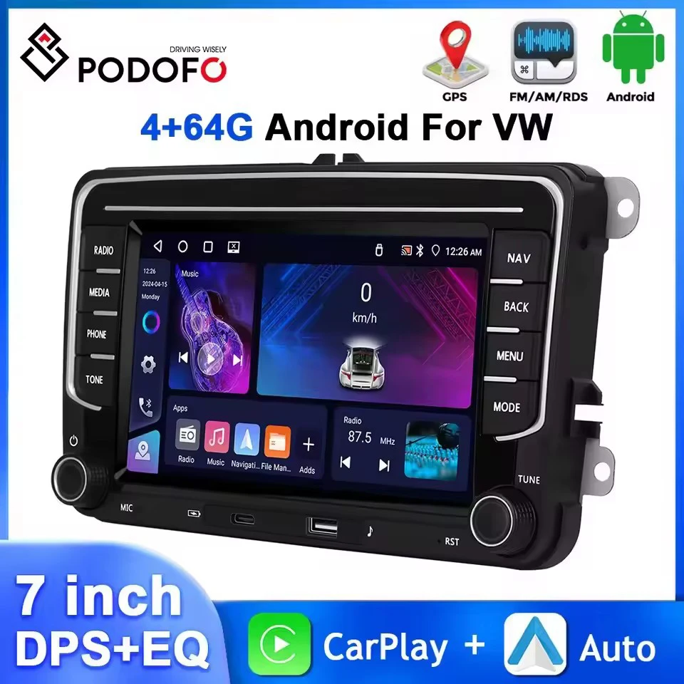 Podofo 4Core 7'' Ca…