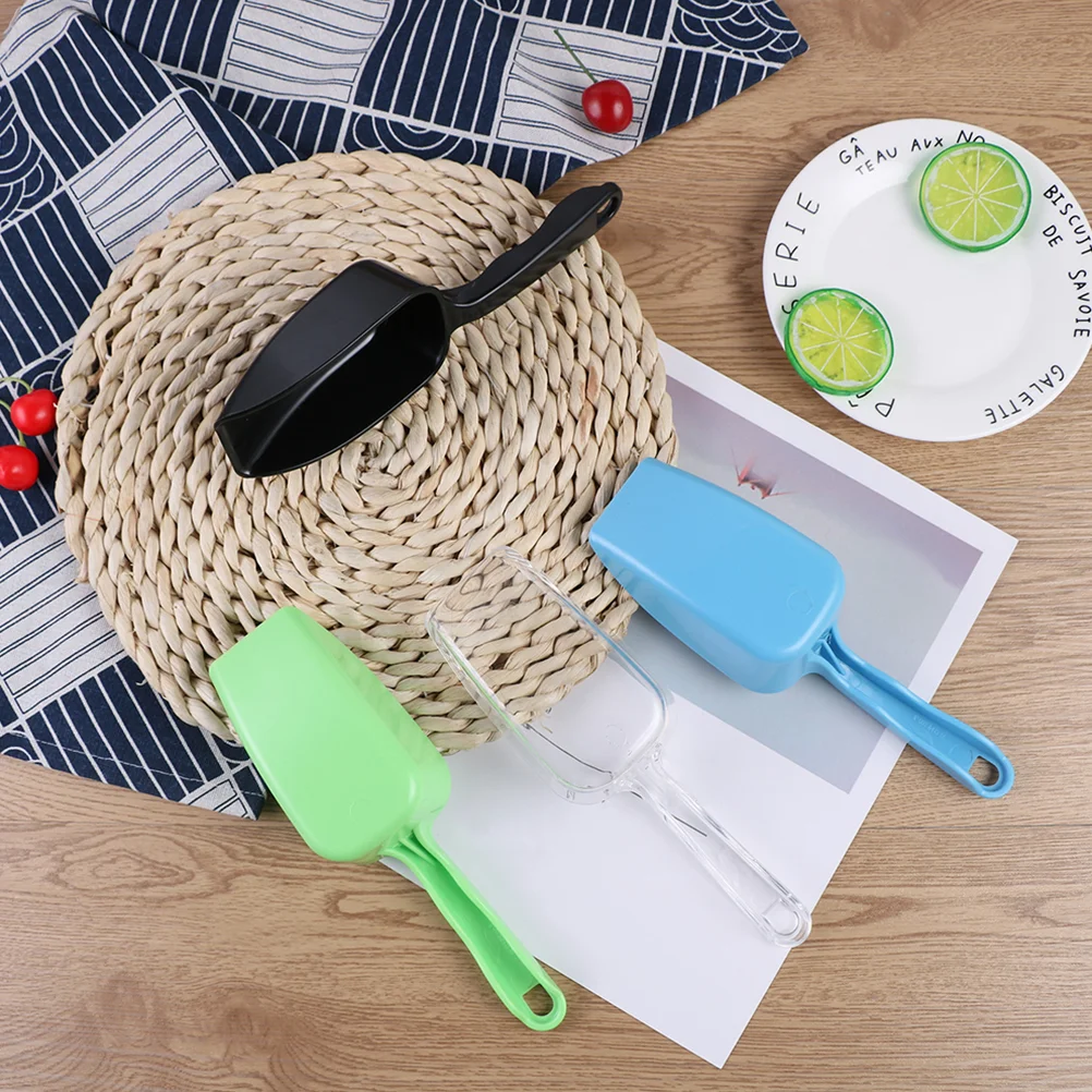 4 Pcs Popcorn Cereal Stainless Steel Measuring Cup Multi-functional Scoop Food Ice Machines Home Kitchen For washing powder view 4
