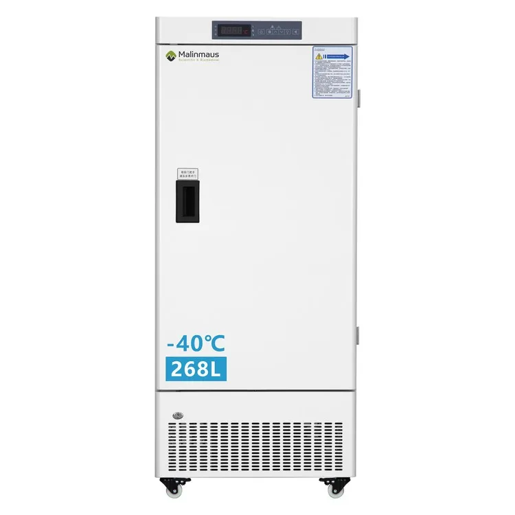

Suitable for all new smart devicesMalinmaus 268L Minus 40 Degree 40C Medical Hospital Biological Sample Plasma Biomedica