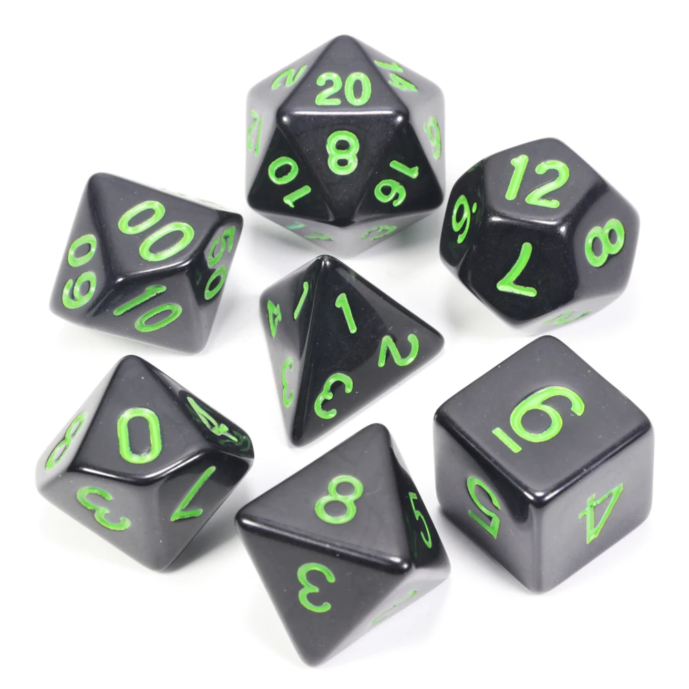 High-Quality DND Dice Set — 25 Colors image