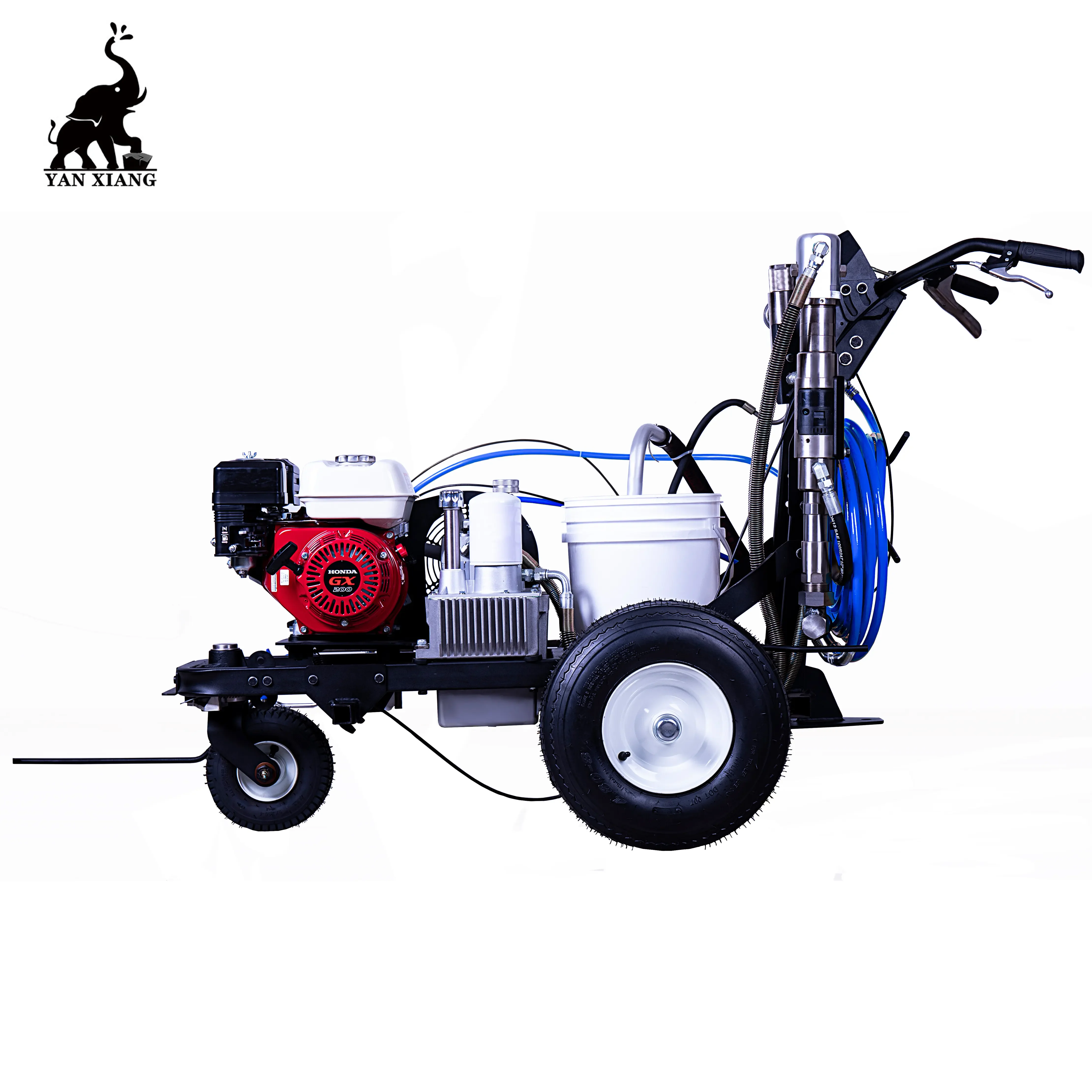 YANXIANG G1093 Hot Selling  Hydraulic Workhorse Airless Striper Road Line Marking Machine With HONDA Engine