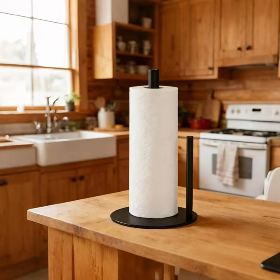 Stainless Steel Paper Towel Holder Stand 3