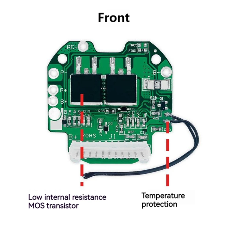 10S 36V Protective Plate Split Port 20A Two Wheeled Electric Kick Scooter 18650 Lithium Battery Protective Plate