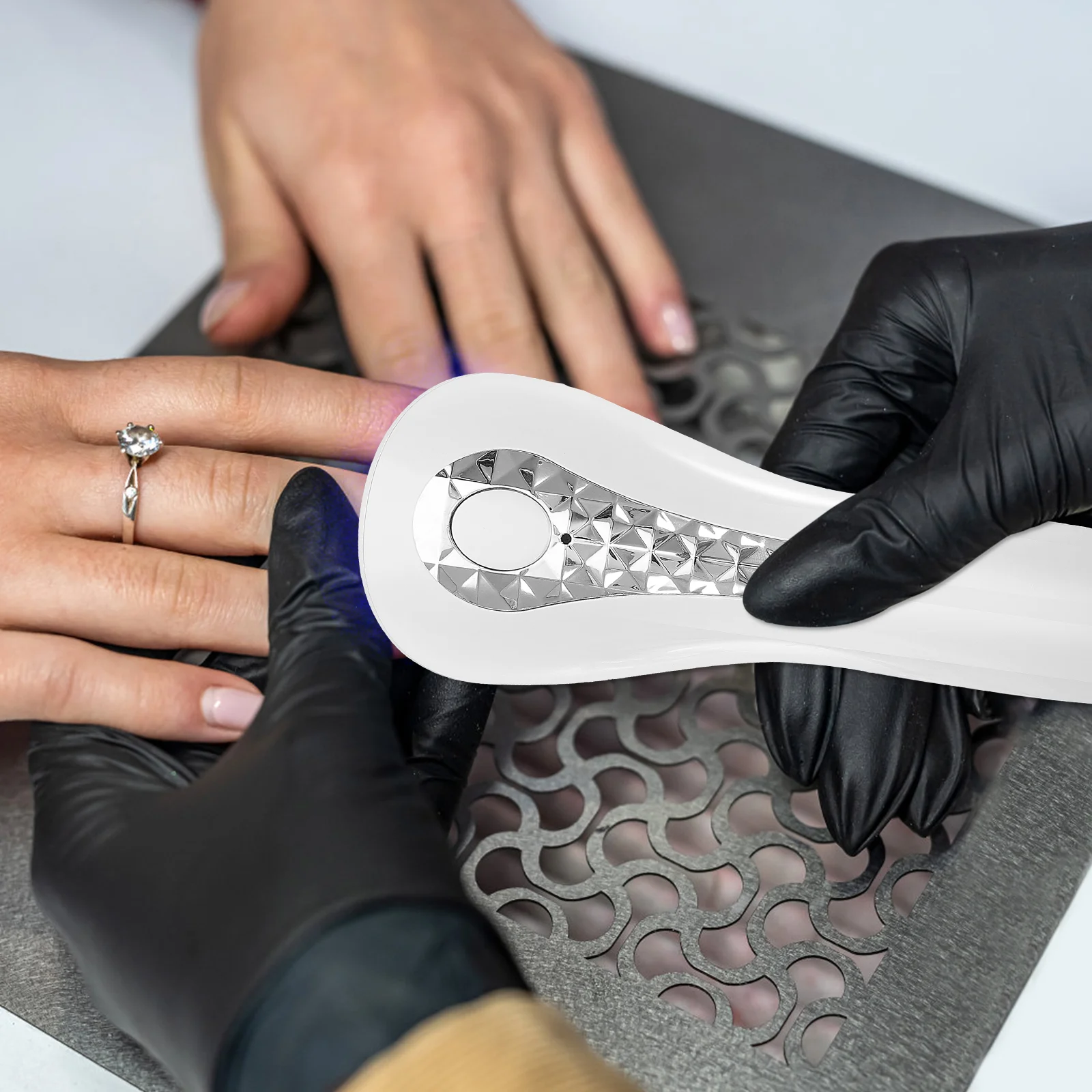 Máquina de fototerapia de esmalte de unha lâmpada luz manicure secador ferramenta abs led para unhas