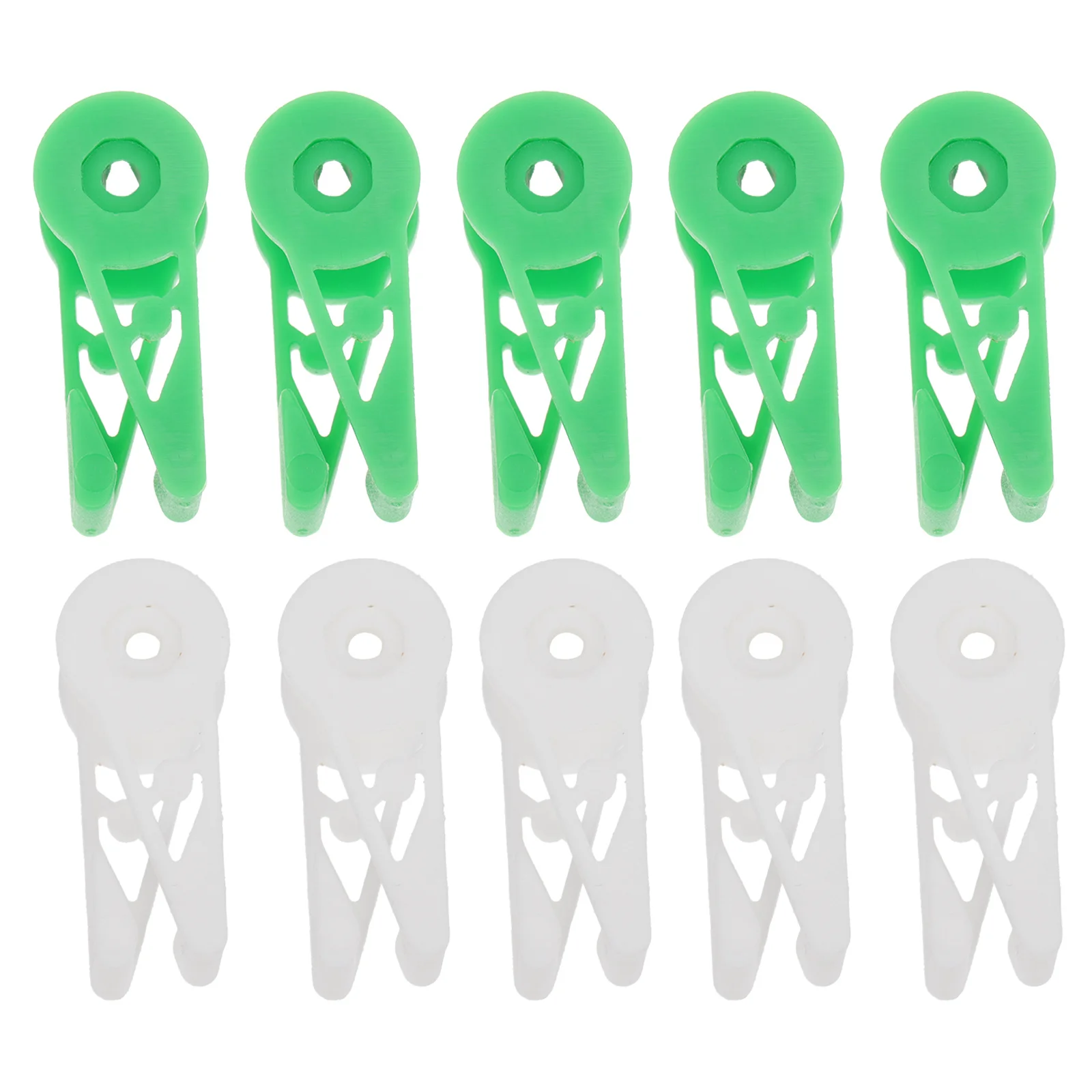 20 قطعة من مشابك ثني النباتات البلاستيكية 360 درجة قابلة للتعديل لفروع شجرة الفاكهة وجذع الزهور يدعم لوازم الحدائق #3