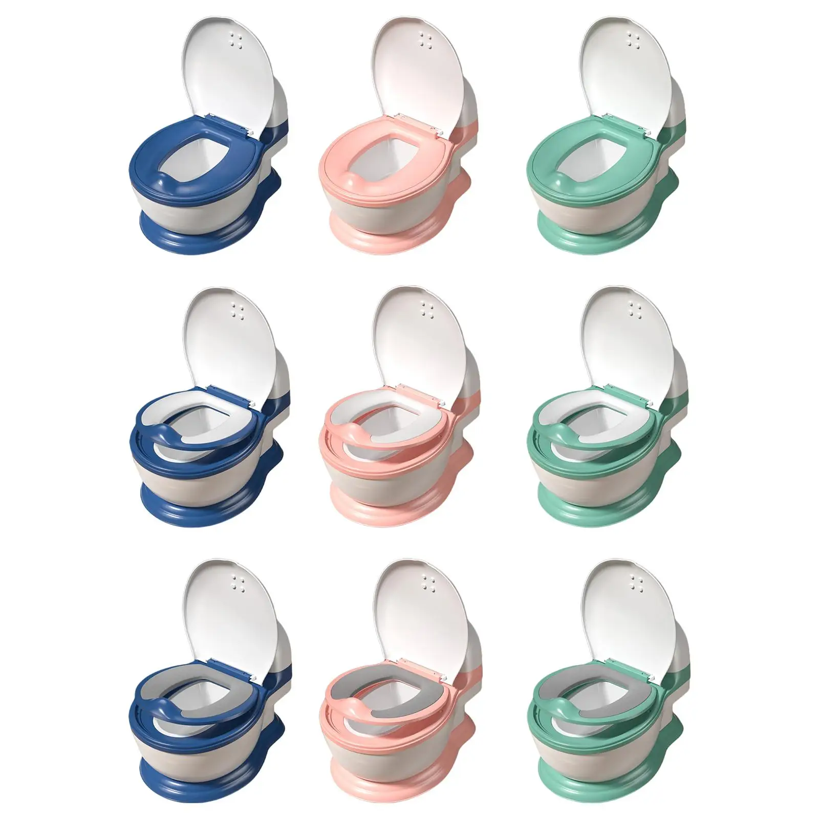 Real Feel Potty Train Transition Potty Seat for Indoor Kindergarten Girls