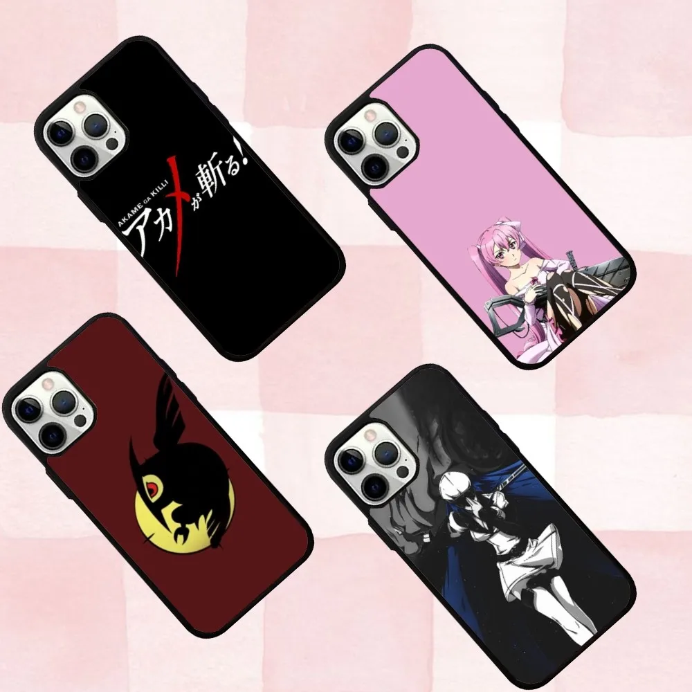 

A-Akames G-Ga K-Kills Phone Case For IPhone 16,se4,15,Pro,Max,Case 14,Plus,13,12,11 Magesafe Magnetic Wireless Charge Cover