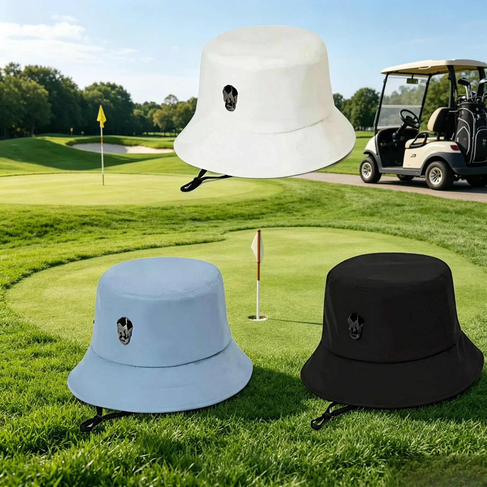 Fishing Anti-UV Sunshade Hat Women 2026 Spring Summer New Authentic Golf Cap Adjustable Casual Bucket Hat Men Sports Caps