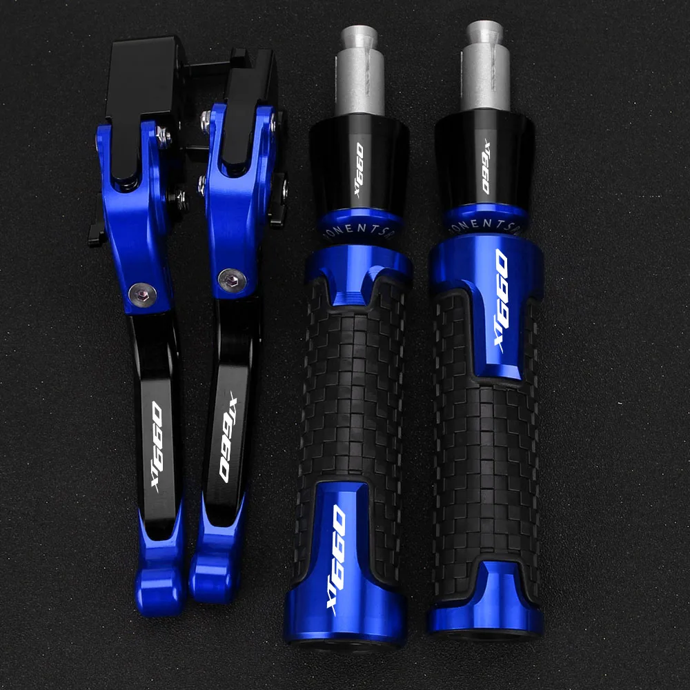 

For YAMAHA XT660 1984 1985 1986 Motorcycle Handgrips Brake Clutch Levers Grips Handle Ends Brake Clutch Levers and handle grips