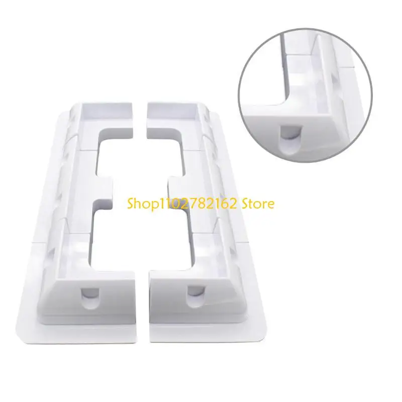 

547B Easy Installation No Drill Solar Panel Mount Brackets ABS Corner Bracket Support