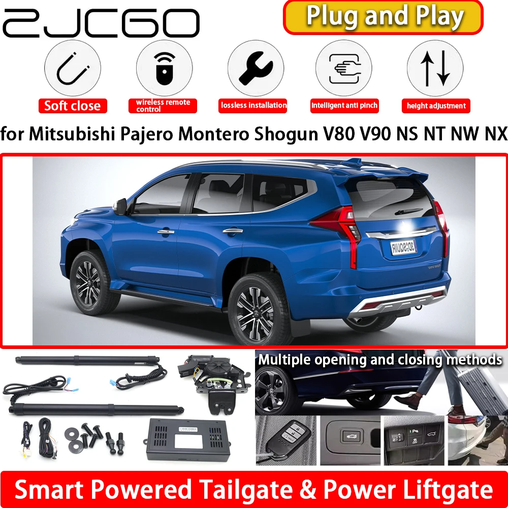 for Mitsubishi Pajero Montero Shogun V80 V90 NS NT NW NX Automatic Electric Powered Tailgate Power Liftgate Tail Gate Lift Kit