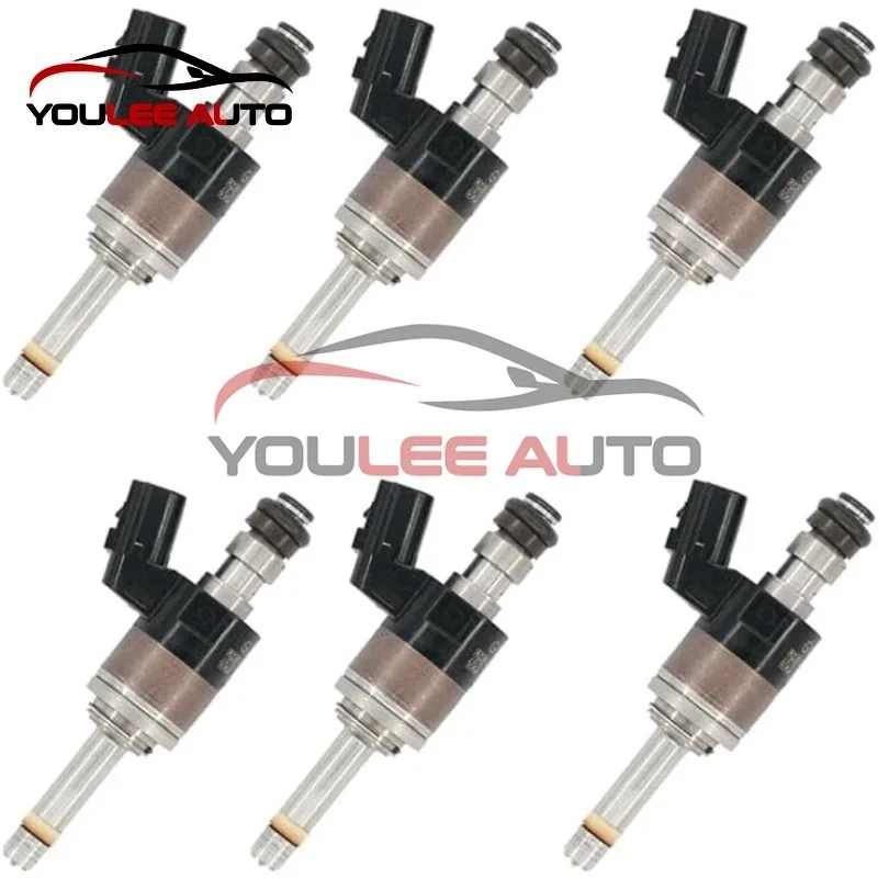 

6 шт. 16010-RLV-315 16010RLV315 16010-RLV-305 16010RLV305 Топливные форсунки для Honda Pilot Odyssey Ridgeline 3.5L V6 2016-2020