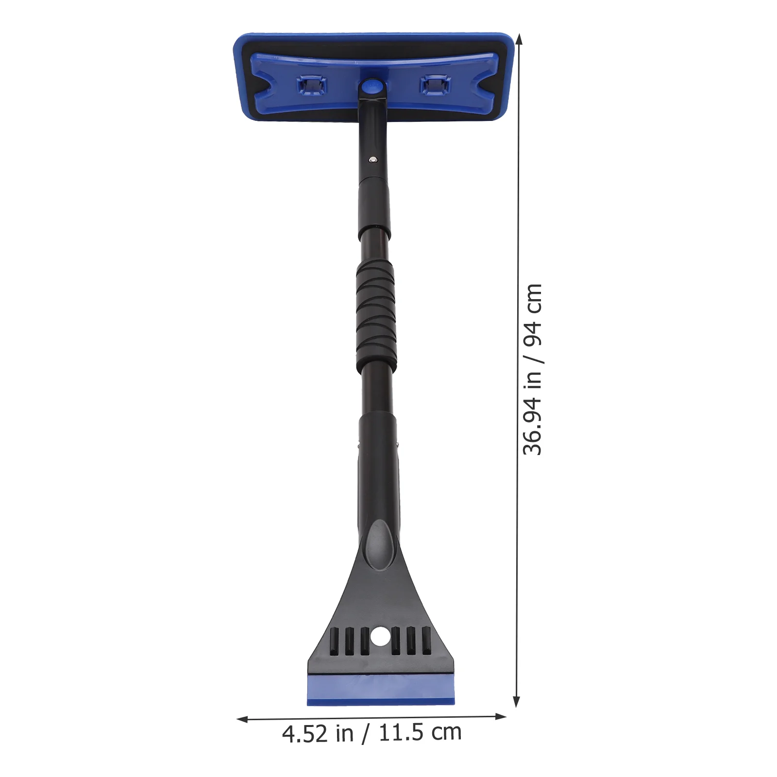 Souffleuse à neige, outils de nettoyage de voiture, brosse et grattoir à glace, multifonction, Rechargeable, tendon de boeuf bleu