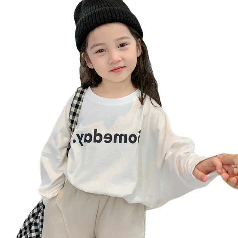 تي شيرت للأولاد والبنات بأكمام مكشوفة الأكتاف مع قلنسوة غير رسمية 2025 أنماط الربيع والخريف أفضل جديد للأعمار من 3 إلى 7 سنوات