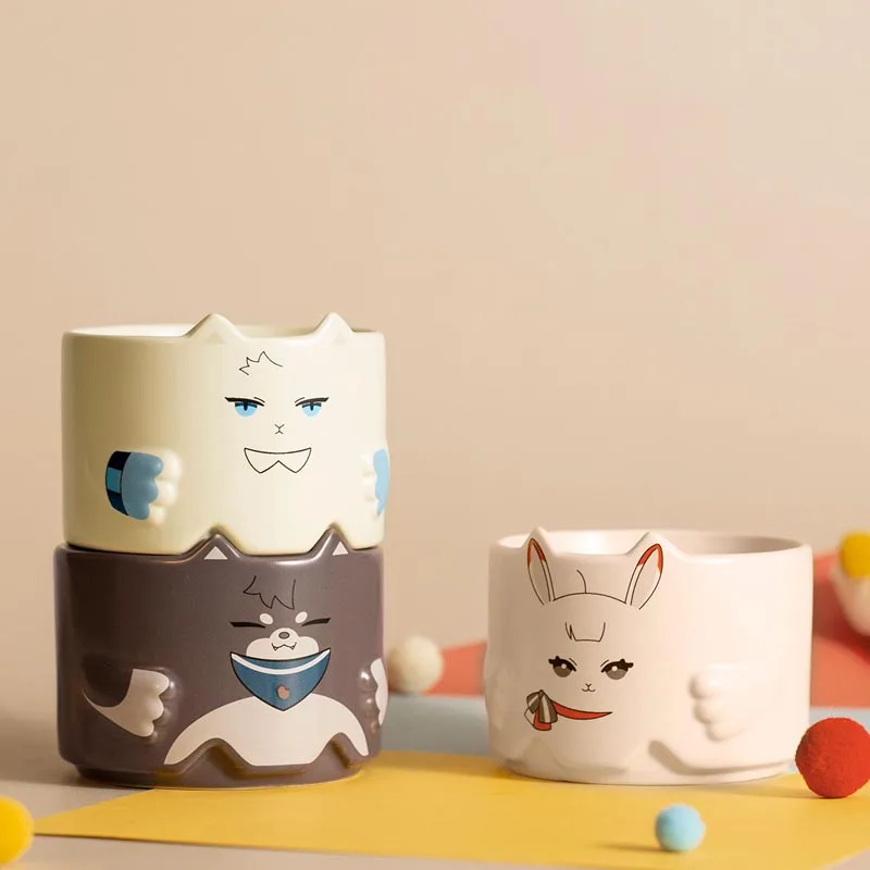 Link Click Anime Stacked Ceramic Cup Cheng Xiaoshi Lu Guang Qiao