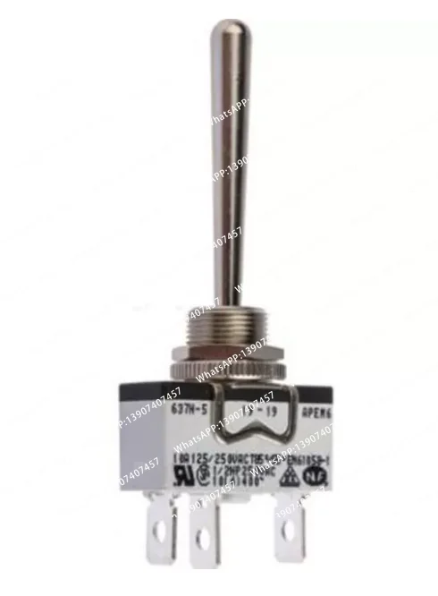 for APEM 637H-5 Three Position Bilateral Reset Rocker Switch with Extended Rocker 637H/2-5