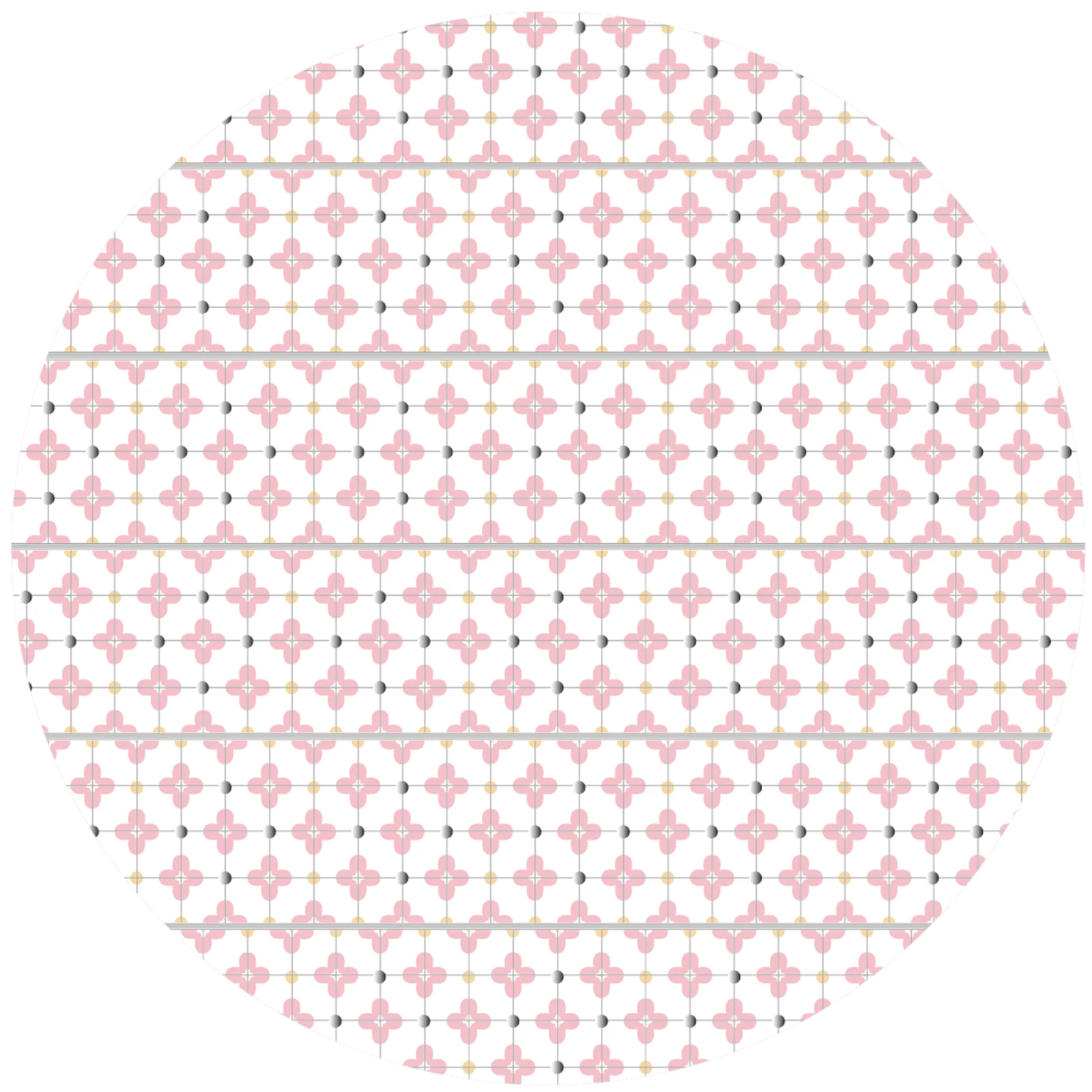 Etori Life 30Mm*2M Light Pink Cross Flower Tile Pattern Tape for DIY Scrapbooking, Bookmarks, Greeting Cards, Journaling, Background Decoration, Suitable for Diaries, Postcards and Envelopes, Laptops, Phone Backs, Helmets and Bicycles, Scrapbook Supplies, Office Decoration Supplies, Gift Box Packaging, Artistic Aesthetics, Art Supplies, Cycling Decals, Gifts for Friends