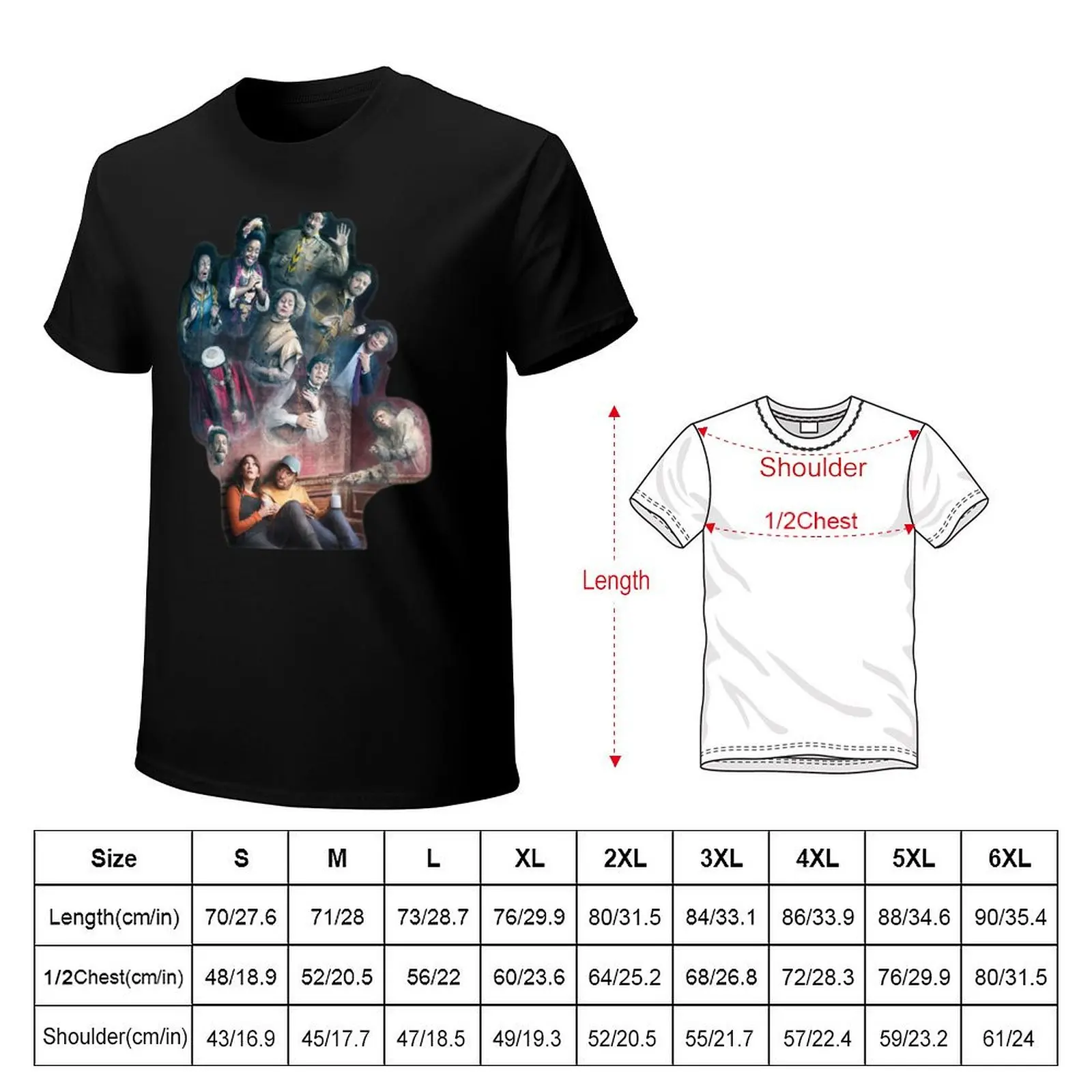Ghosts BBC T-Shirt plain summer shirt anime t shirts Funny t-shirts mens cotton t shirts