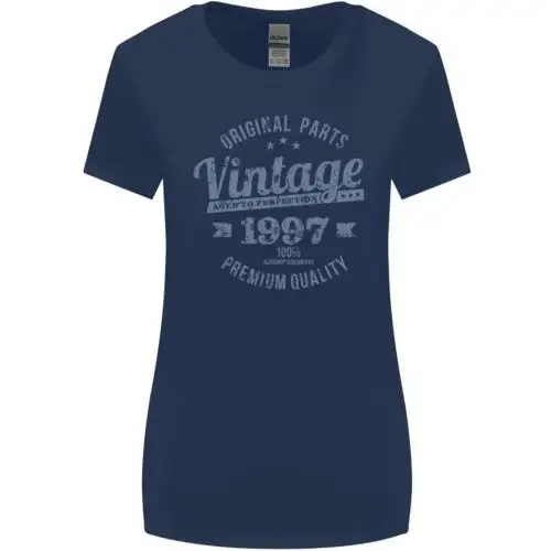 Vintage Year 27th Birthday 1997 Womens Wider Cut T-Shirt