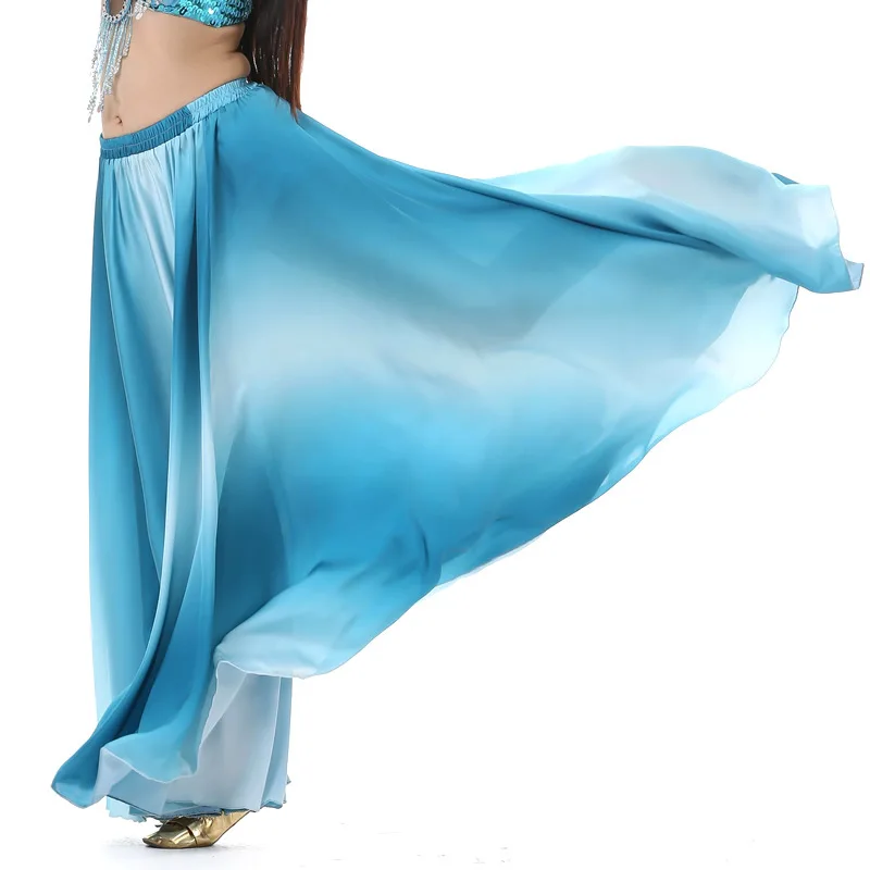 Gradient Color Large Skirt Belly Dance Performance Costume Belly Dance Costume Wholesale Belly Dance Costume Beautiful Generous