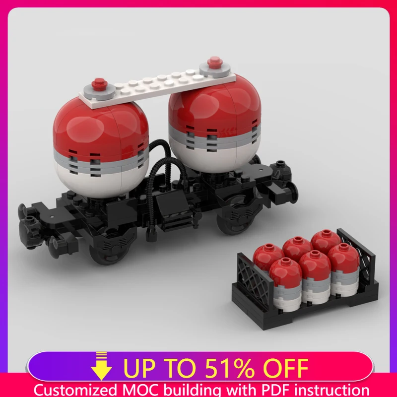 NIEUWE MOC City Twin Tank Rail Tanker Wagon Autotreinen Model DIY Creatieve Ideeën Technologie Kind Speelgoed Montage Puzzels Geschenken Pakken