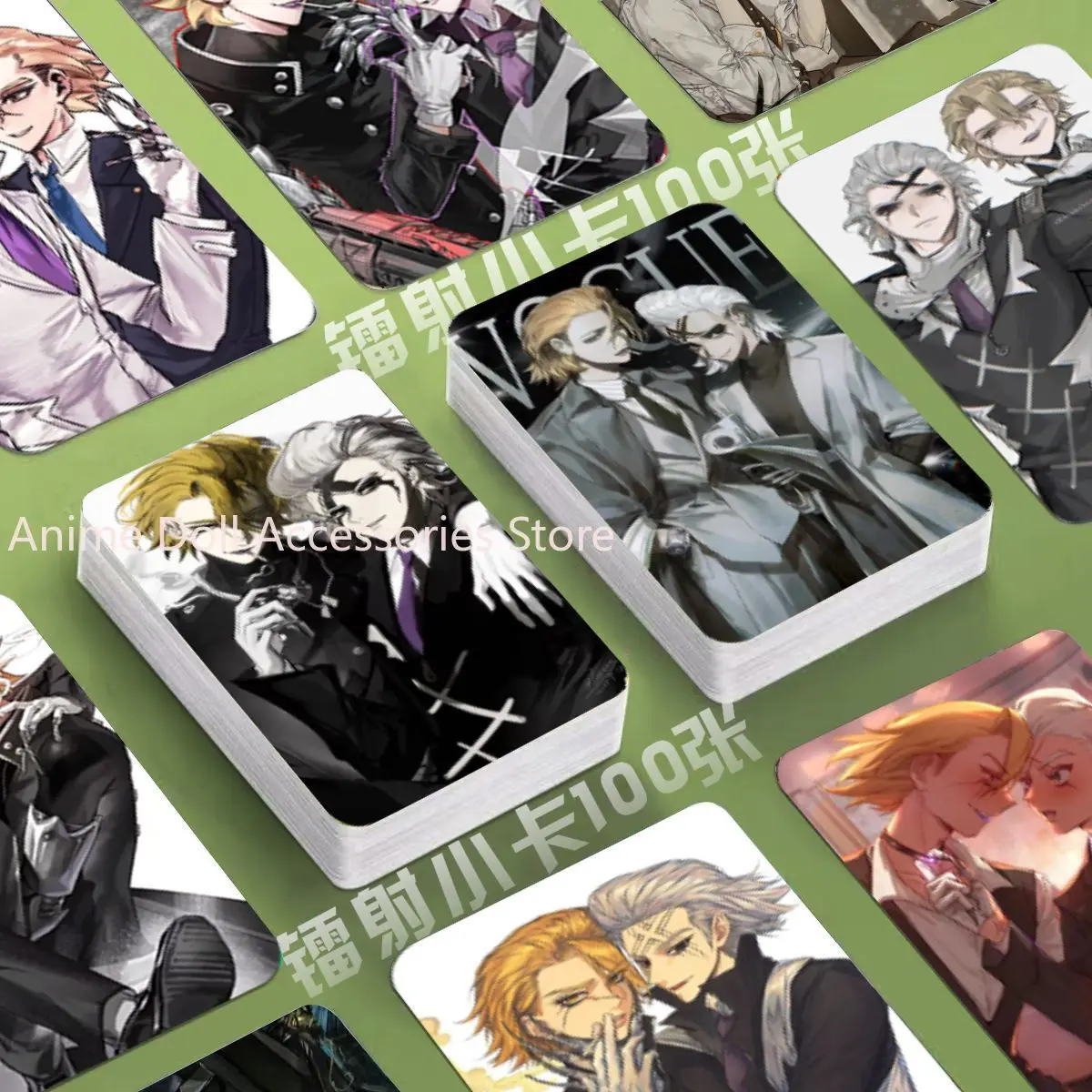 100 шт. Dr.STONE Стэнли Сэндер аниме лазерная карта косплей мультфильм открытка фото ЛОМО карты орнамент коллекция подарок