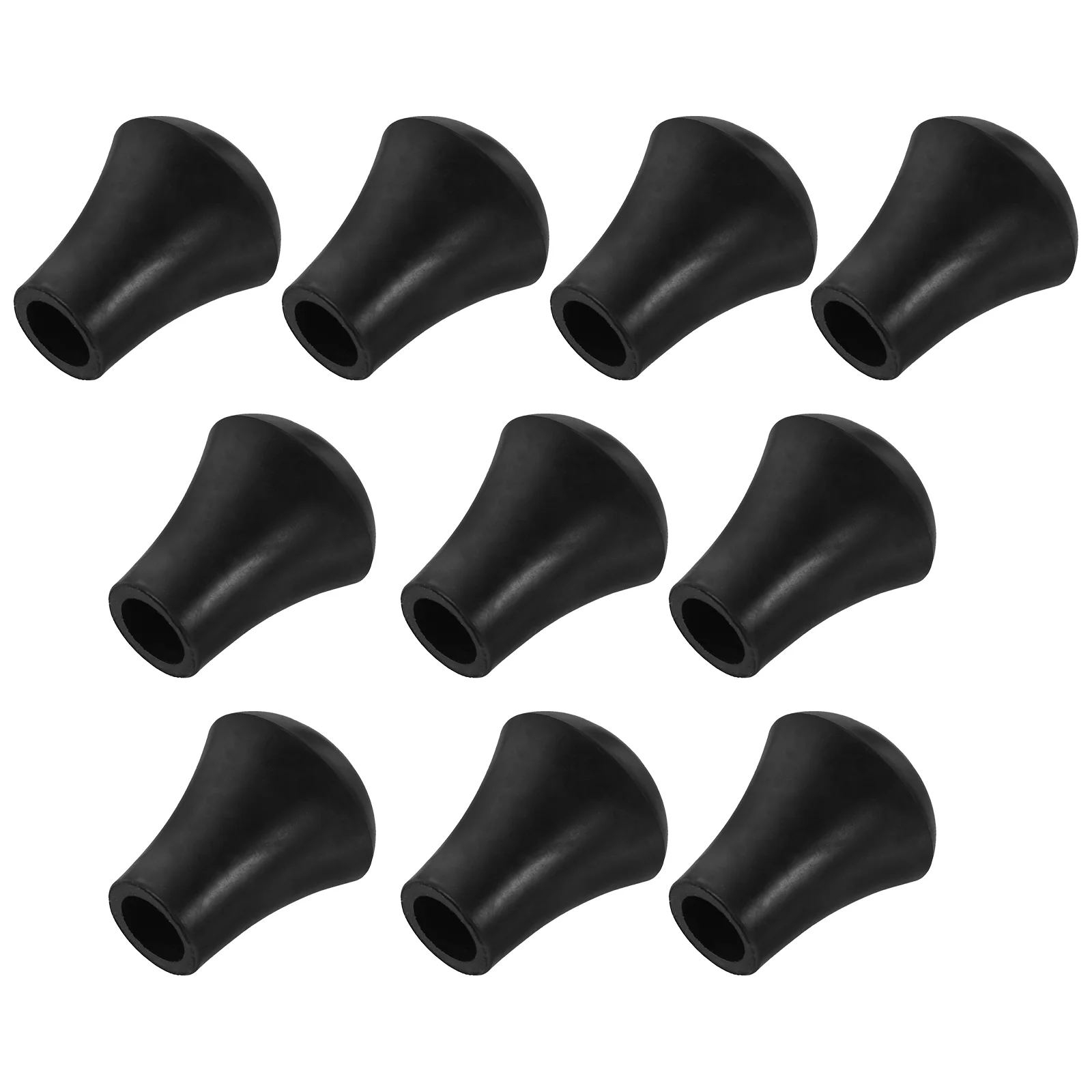 10 Pcs Anti-slip Drum Leg Bracket Rubber Feet Kit Accessories Floor Protectors Racks