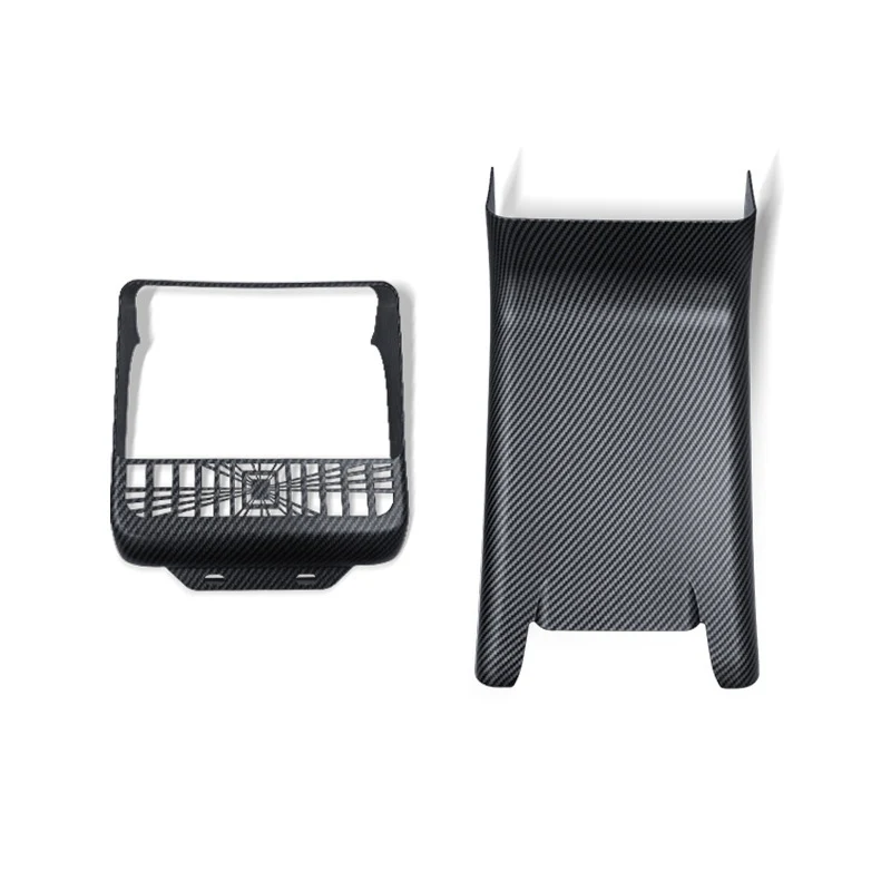 For Tesla Model 3 Highland 2024 Rear Center Console Air Outlet Cover Vent Outlet Dust Cover Car Styling Interior Accessories