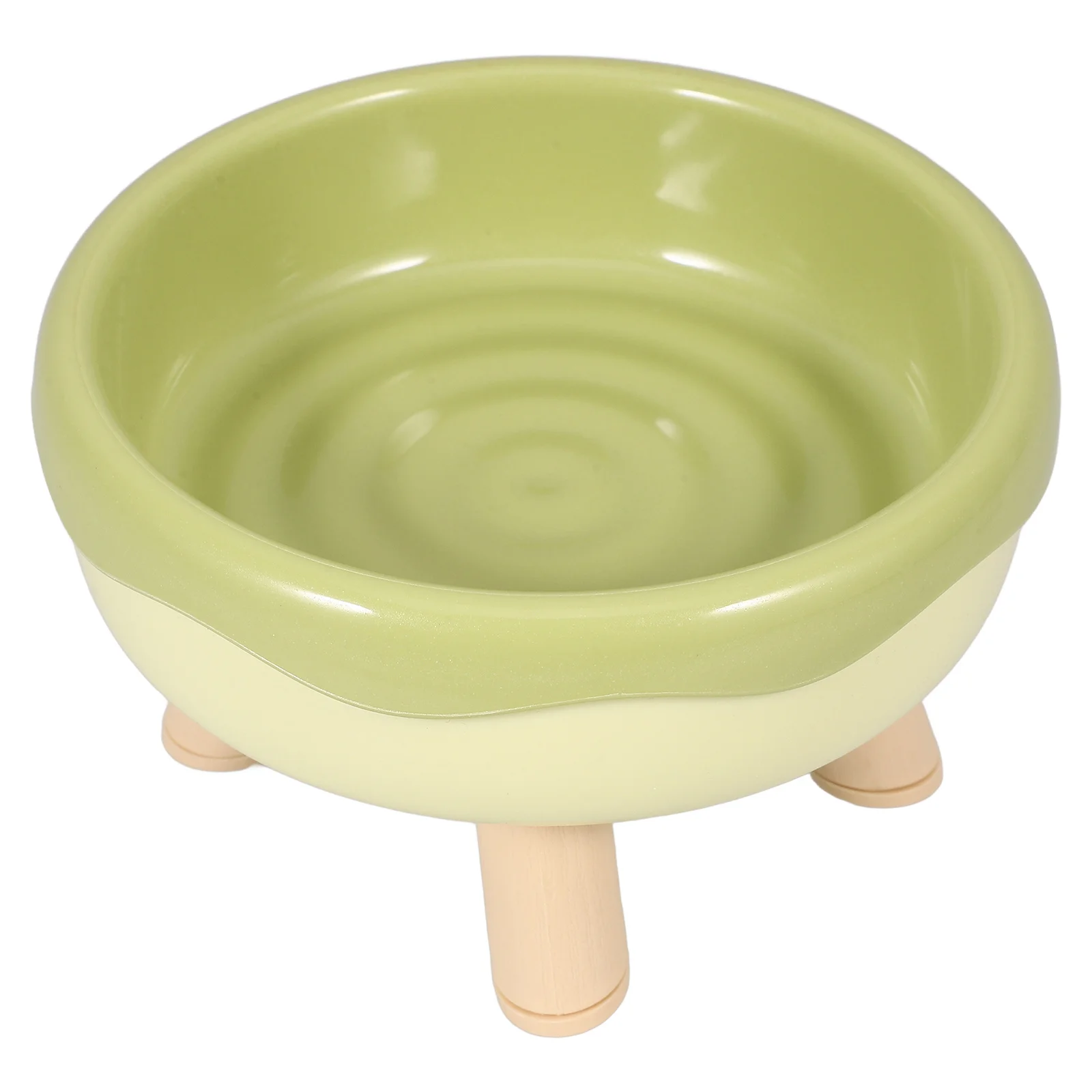 

Cat Elevated Bowl Durable PP Material Ergonomic Raised Cat Food Water Bowl for Daily Use Indoor Pets Dog Supplies
