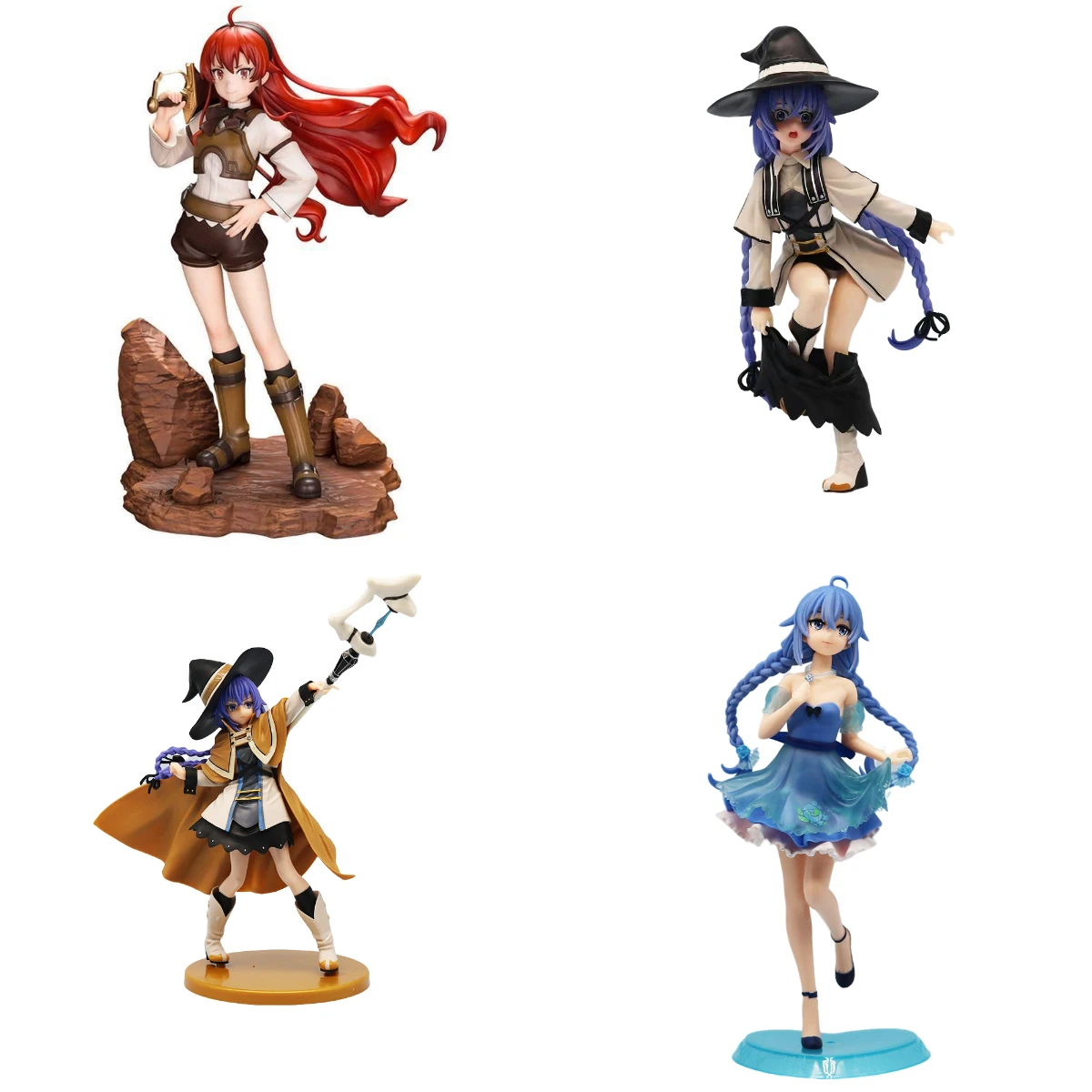 Mushoku Tensei Jobless Reincarnation Figure Anime Eris Boreas Greyrat Roxy Figurine Model Doll Toys Collection Ornaments Gift