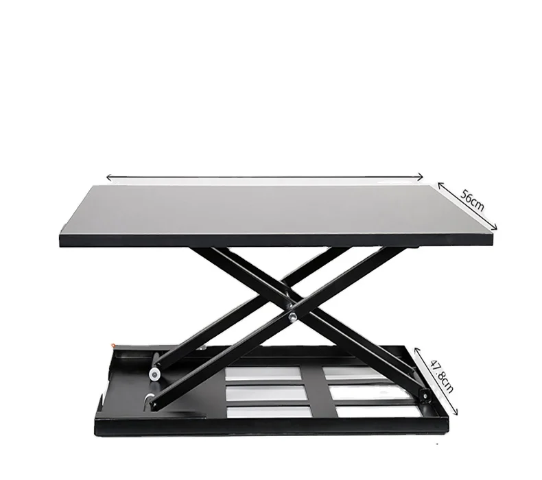 MD01 Fully Assembled X-Elite Easy Up Height Adjustable Laptop Computer Desk Lapdesk 81x56cm Monitor Holder Desk Riser