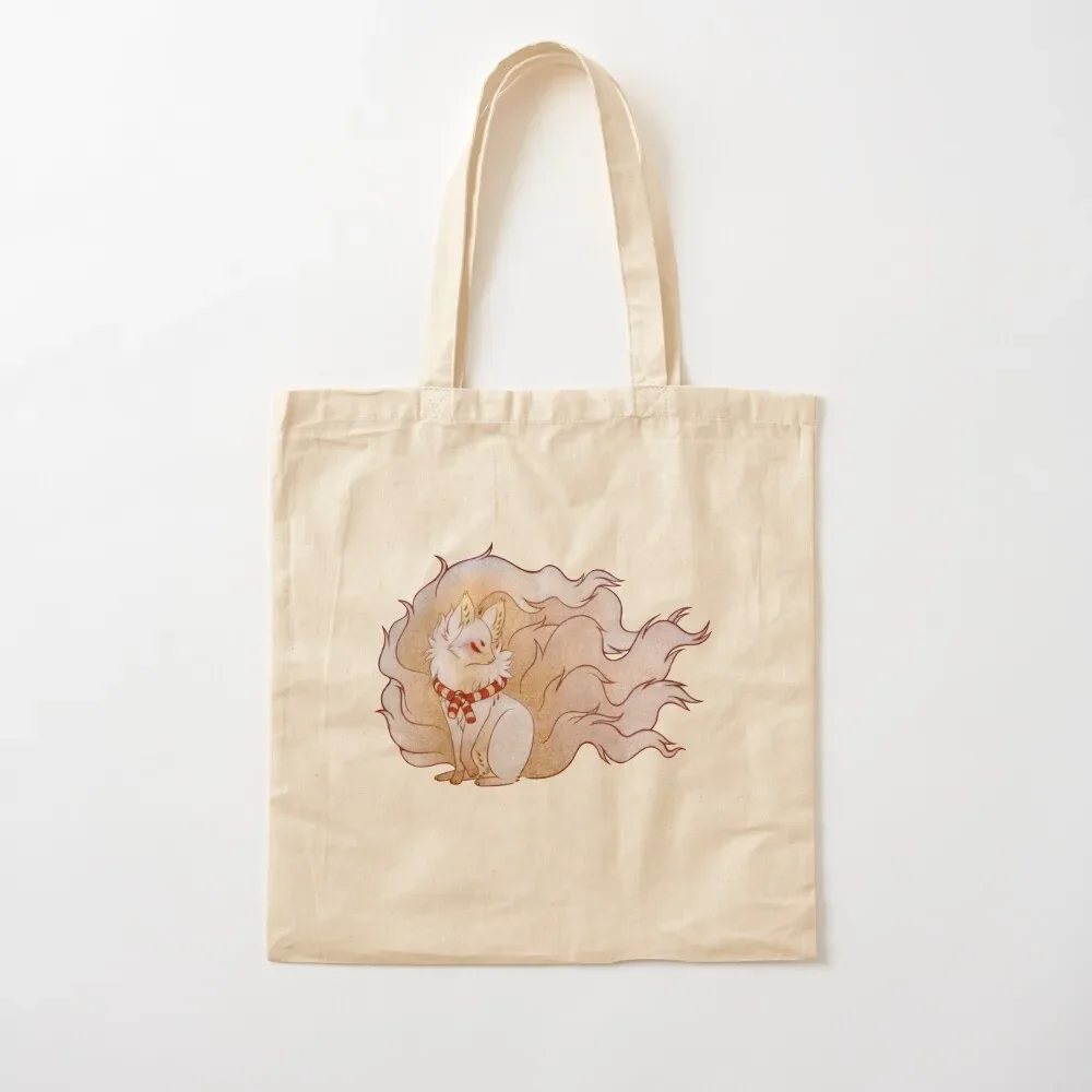 

Celestial Kitsune Spirit Tote Bag woman shopping bag large size bags bags for women Tote Bag