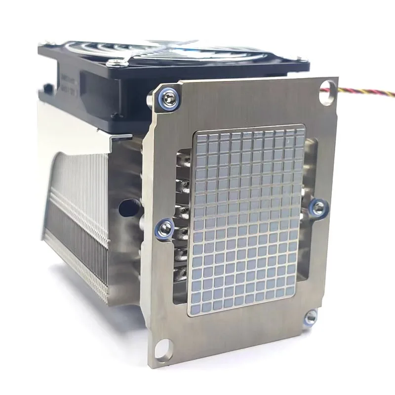4U Side Blowing LGA3647 Server 6 Heat Pipe 2U Xeon C620 Rectangular 1U Air-cooled CPU Radiator Fan