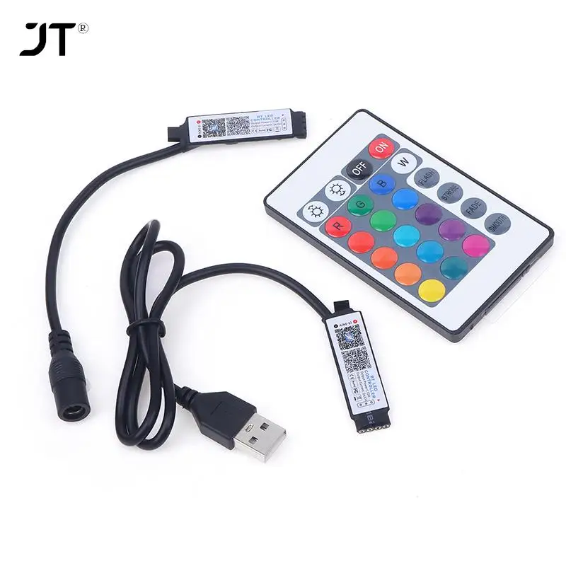 Innovative Mini Bluetooth Compatible Controller LED Light Strip Time Switch Multiple Music Mode For RGB Smart APP Control