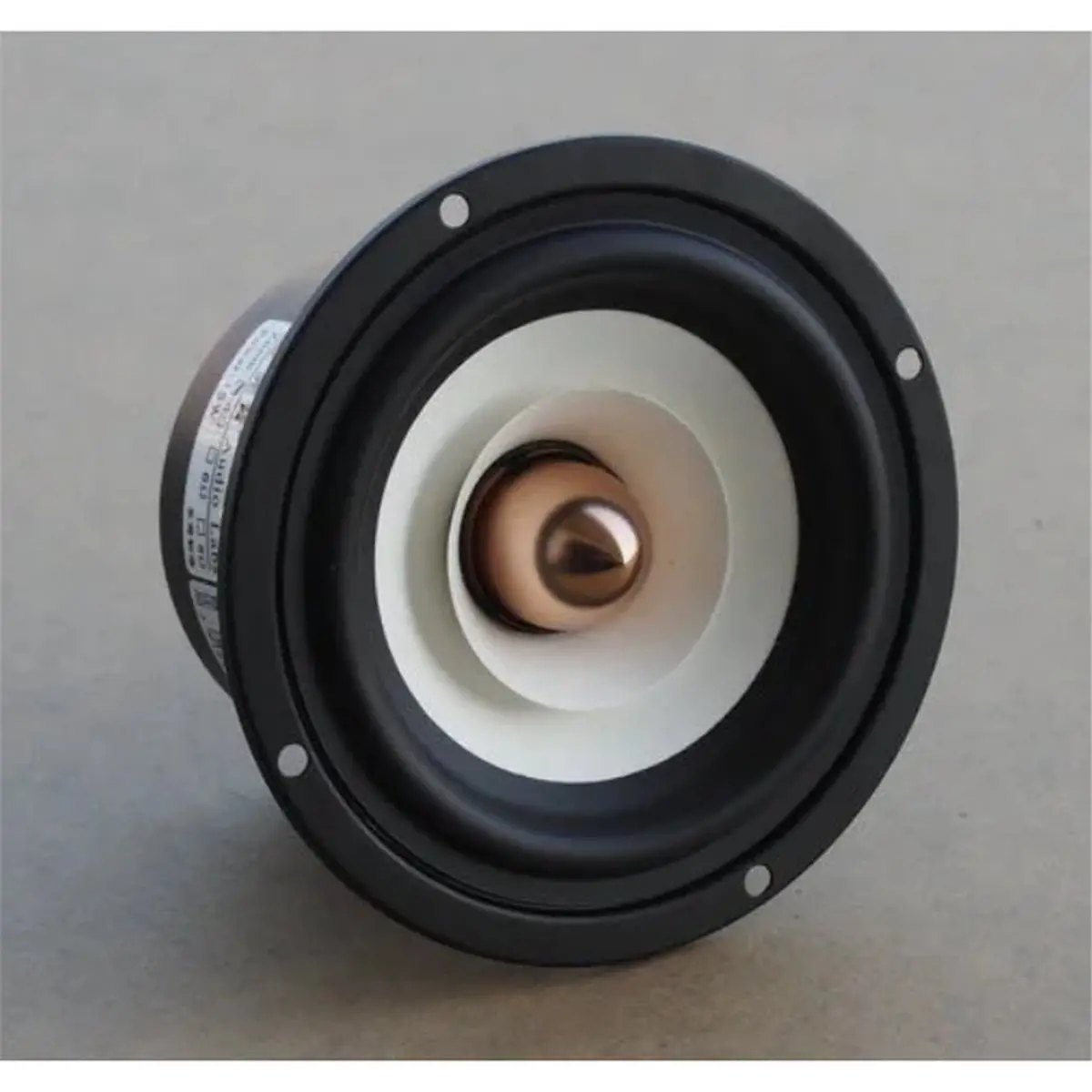 4'' Home Audio DIY Full-Range Speaker Driver Unit Rubber Suspension Shielded 8ohm 15W Home Passive Speaker Accessories
