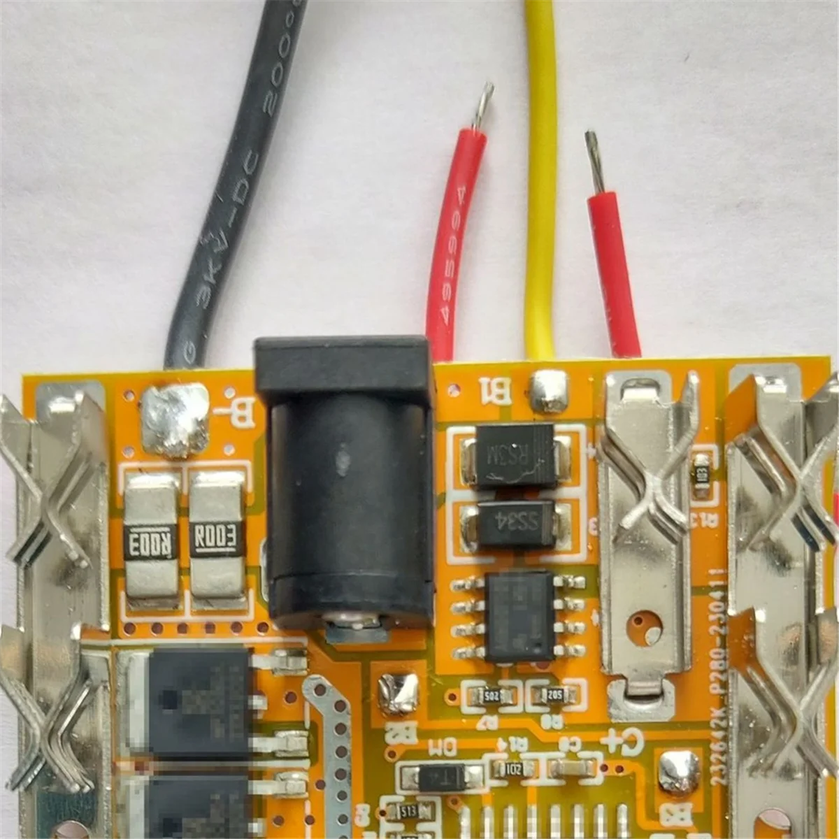 BABQ 5S 19V 21V 18650 Placa de protección de carga de batería de iones de litio Overshoot Placa de carga de recuperación automática PCM PCB BMS para herramienta eléctrica