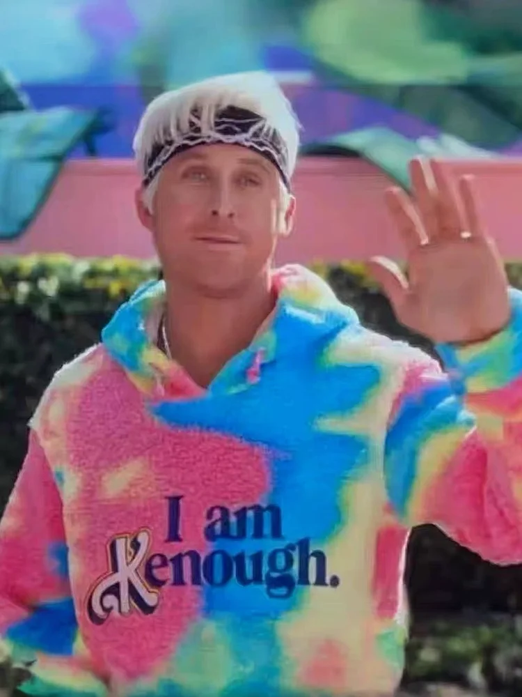   Tie Dye Fce Hoodie Paar Sle Pure Originele film rondom Thiened Long Sve Cotton Inner ket