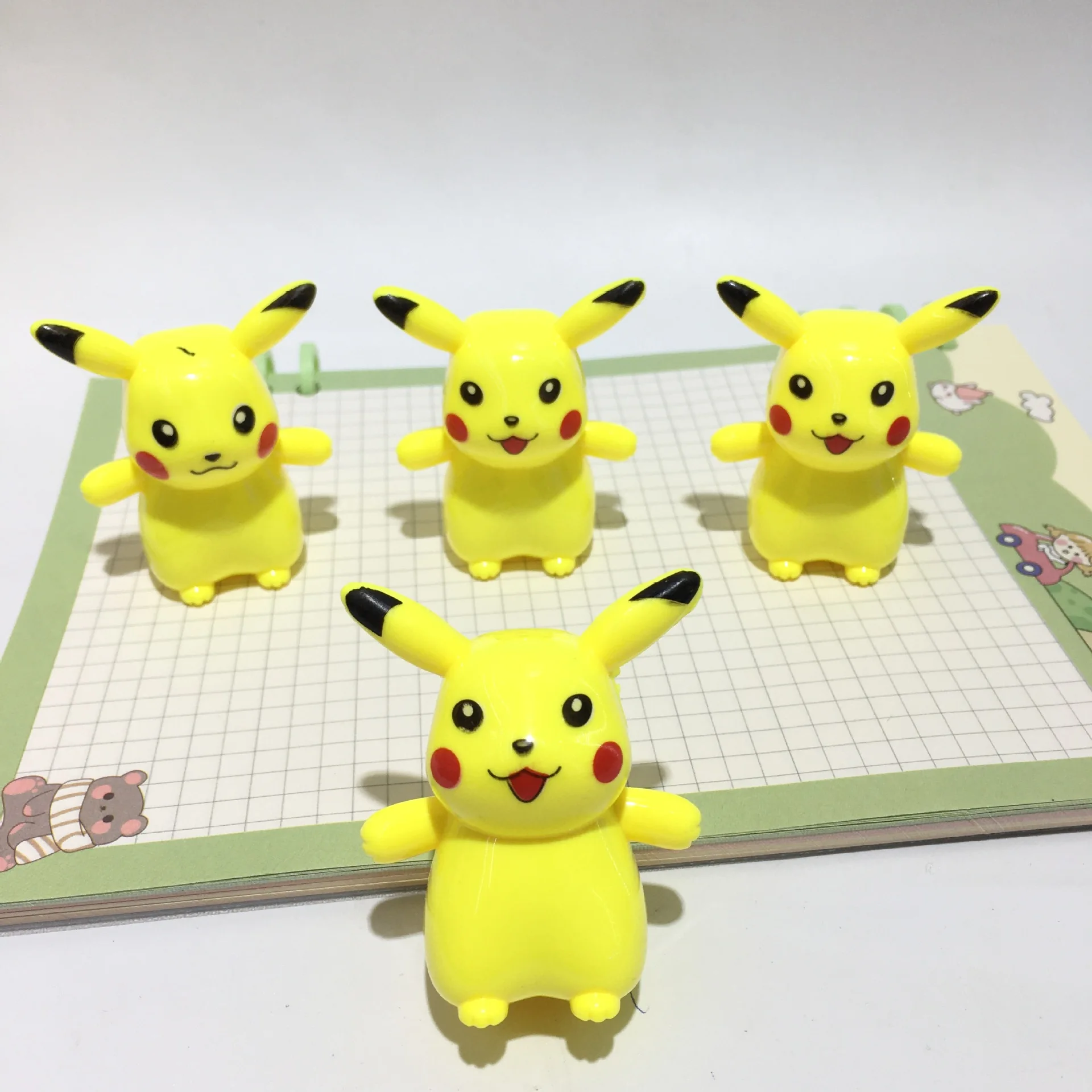 Imagem -03 - Pikachu hb Afiador de Lápis Afiador de Lápis Kawaii Estudante Prêmio Papelaria Atacado Novo 60 Pcs por Caixa