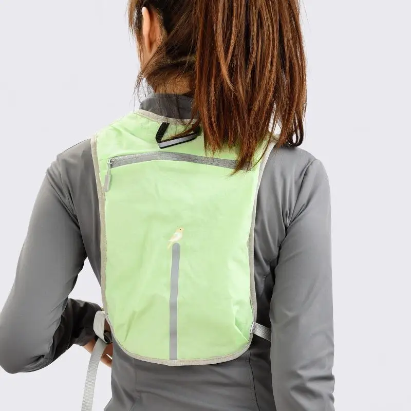 

Легкий жилет для бега и велоспорта с отсеком для телефона, светоотражающий, с системой для удержания воды