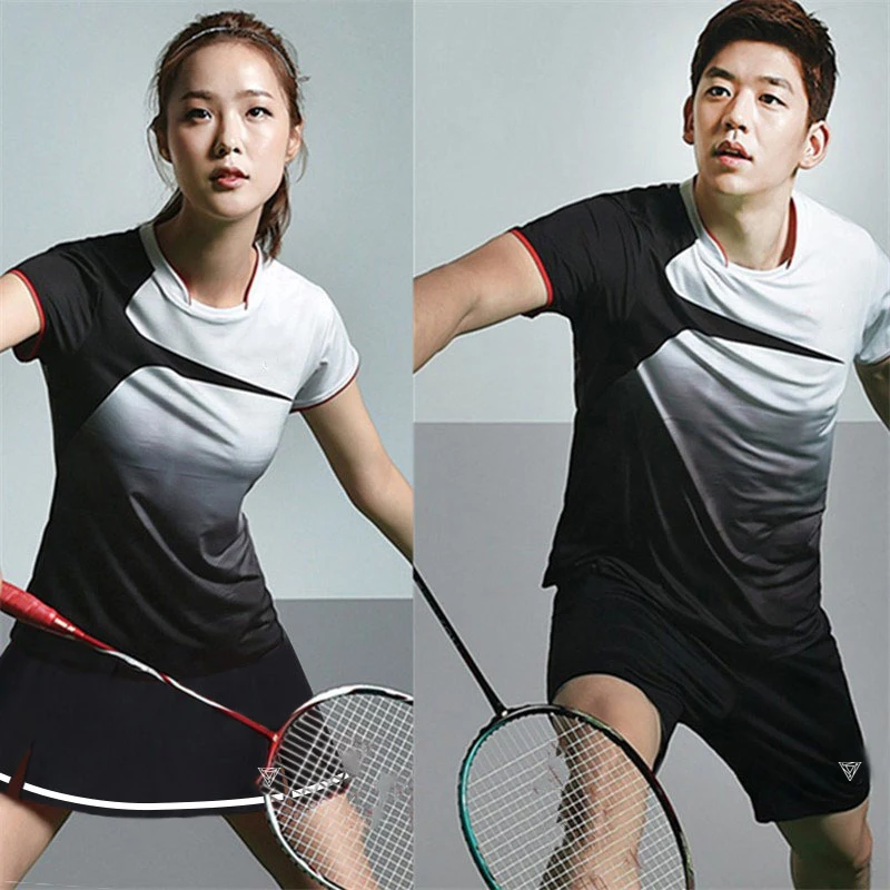 Badminton clothing women summer men quick-drying breathable playing tennis air volleyball clothes match clothes skirt trousers