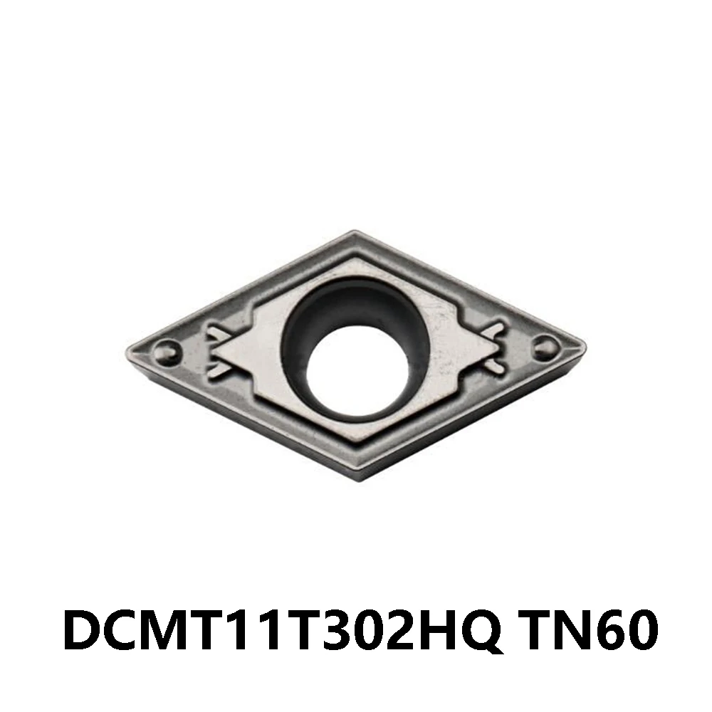 

DCMT 32505HQ 11T302HQ DCMT11T302HQ TN60 особенности CERMET обработка стали непрерывное прерывание расточные Бар инструменты Токарный Станок