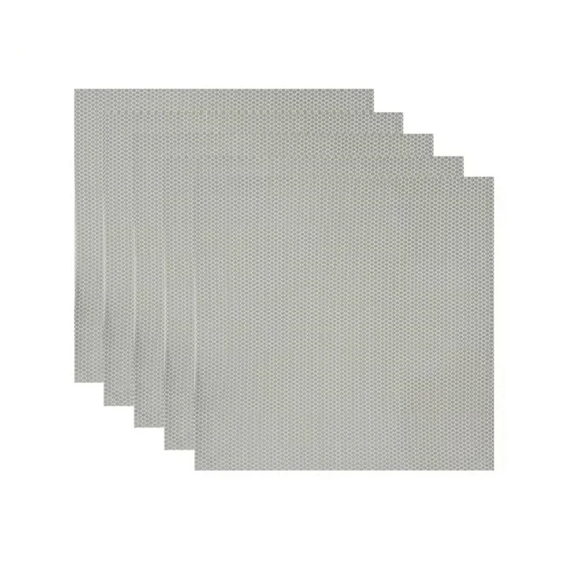 -BOFF Fita Reflexiva Noturna 300X 300Mm Para Bambu Lab H2D DIY Adesivos Anti-Colisão de Aviso Noturno