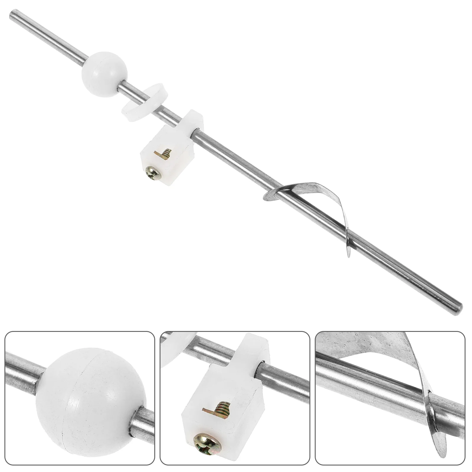 Accessories Drain Lever Sink Bathroom Faucets Pivot Rod Stainless Steel Replacement Kit Drainer Pull