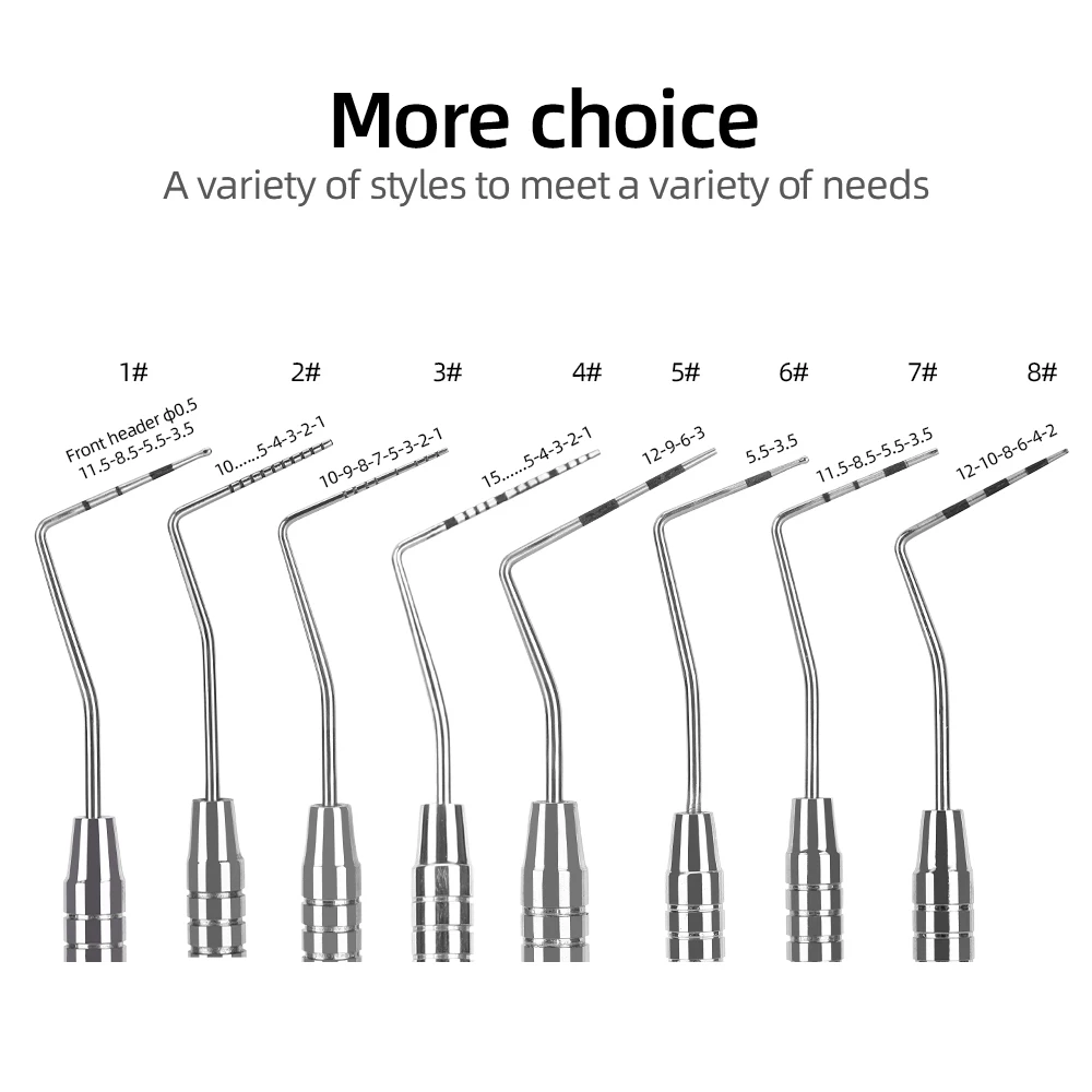JOY DENTAL 1 Stück Zahnärztliche Graduierte Parodontalsonde aus 304 Edelstahl, Zahnärztliches Instrument, Endodontisches Equipment, Sonde 16cm mit Skala – Detail 4